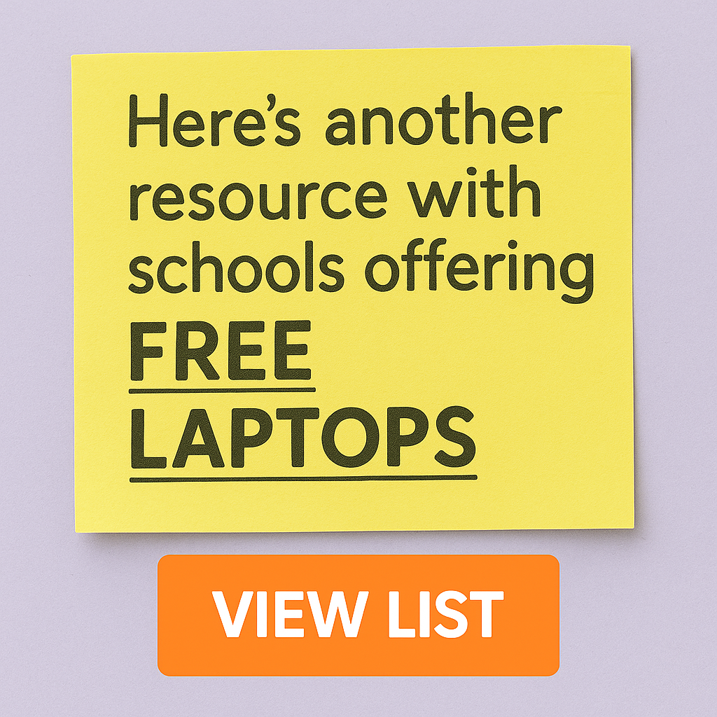 Free Laptops Button